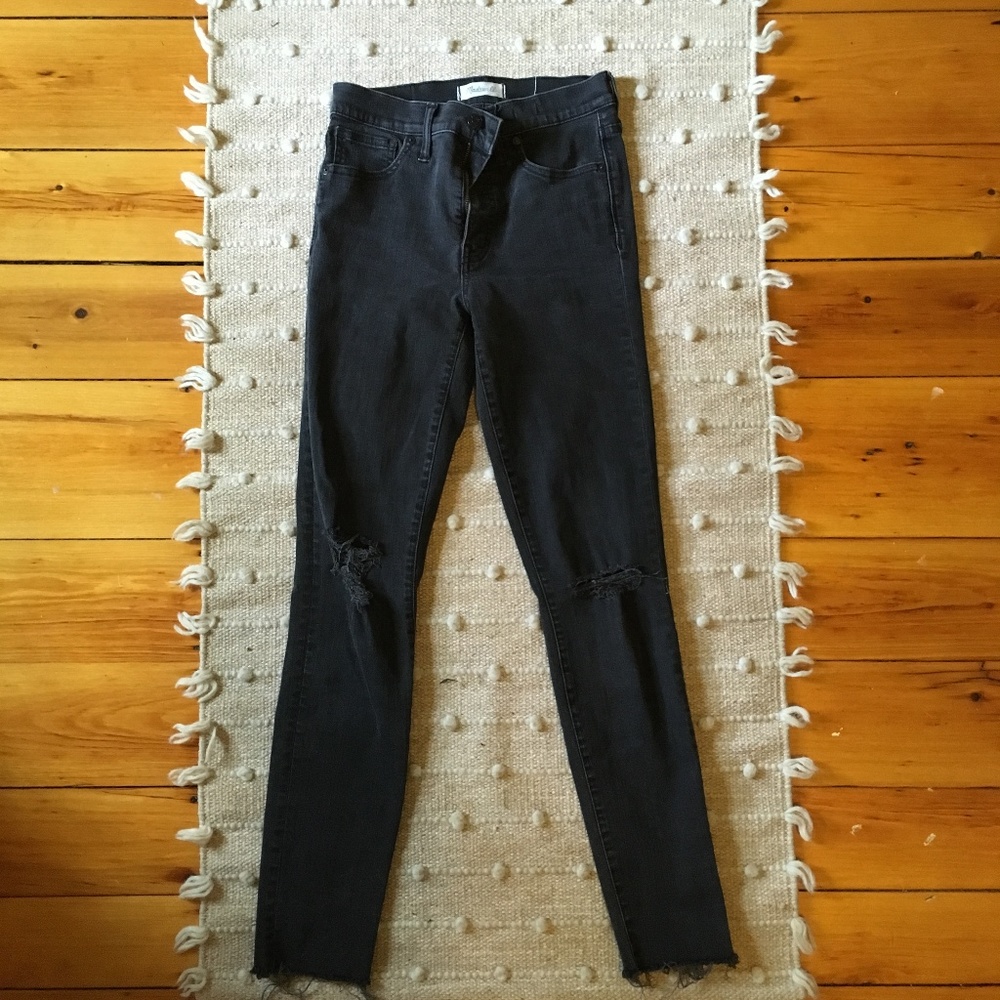 Madewell Distressed Skinny Jeans